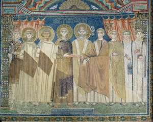 The Emperor Constantine IV grants tax immunity to the Archbishop of Ravenna